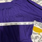 Muse Boston Proper Purple Scoop Neck Dress EUC 12 Photo 1