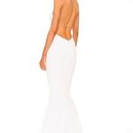 Retrofête Retrofete Valentina Dress in White Sleeveless Small NWT Chain Straps Open Back Photo 1