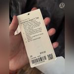 Lululemon NWT Align T-Shirt Diamond Dye Lunar Rock Black Tie-Dye Women's Top Photo 5