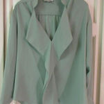 Alberto Makali green blouse size medium Photo 0
