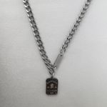 Good Luck Pendant Necklace for Men Women Streetwear Punk Hip Hop Unisex Style Silver Photo 1