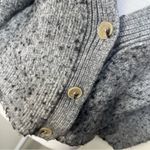 Babaton  cropped Gray Teddy Jacket size L wool old money cardigan Photo 3