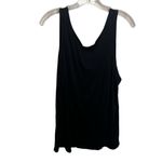 Christina Lehr Women's Black Sleeveless Scoop Neck Tank Top Size XL Cotton Photo 3