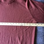 Minimalist Chocolate Brown Merino
Wool Crew Neck Sweater Italy Oversized Boxy Size undefined Photo 5