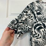 Boden USA Boden V-Neck Jersey Dress Midnight Garden Tropic Foliage Womens Size 12 Photo 3