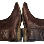 MIA Elisa Brown Leather Knee High Tall Distressed Riding Boots, Sz 10 Photo 10