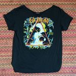 Def Leppard HYSTERIA LONG FIT CUSTOM CUT GRAPHIC TRE Photo 4