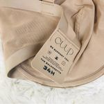 New CUUP The Balconette Mesh Bra Size 34H Taupe Nude Underwire Sheer Balconet Tan Photo 4