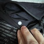 Lululemon Pace Rival Crop full on luxtreme size 4 in stripe play slate black Photo 5