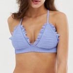 ASOS Periwinkle Ruffle Bikini Top Photo 0