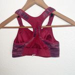 Brooks  Rebound Racer High Impact Plum Ikat Jacquard Women's Sports Bra Photo 3