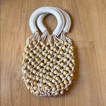 Tan Beaded Women's Bag Photo 1