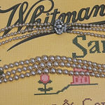 Pearl choker with vintage feel and clasp Tan Photo 0