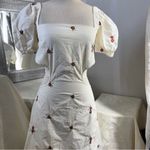 Source Unknown Elegant White Floral Dress Photo 2