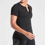 Athleta Pacifica Black Short Sleeve Swim Surf Athletic Tee Size Medium Photo 0