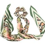 Decorative Hair Tie Scrunchie, NWOT Green Photo 0