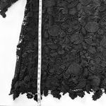 Pretty Angel  Black Lace Overlay Mini Dress Womens Small Delicate Whimsygoth NWT Photo 4