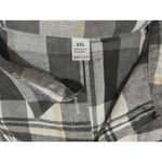 Cottagecore Collared Black Plaid Long Sleeve Flannel Shirt XL Cabincore NWT Photo 3