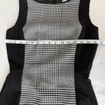 H&M houndstooth color block sleeveless sheath dress size 6 Photo 7