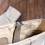 L.L.Bean Signature • Leather Ankle Boots heeled tan beige bootie zip cap toe Photo 4