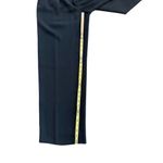 Giorgio Armani  Women’s Black Vestimenta Spa Pleated Silk Trouser Pants Size 42 Photo 1