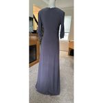 Adrianna Papell  Beaded Gown Ruched Waist Elbow Sleeve Mother Of The Bride FLAW Photo 3