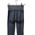 Gymshark  Flex Womens Leggings Heather Navy High Rise Full Length Logo Size S Photo 4