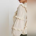 Urban Outfitters  Mayotle Embroidered Blouse size L‎ Photo 3