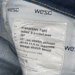 Wesc Jeans Dark Wash Blue Denim 5 Photo 6