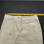 Tommy Bahama Tan Linen Blend Pocket Casual Mini Skirt Women's Size 2 FLAWED Photo 10
