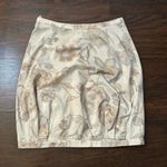 Armani Collezioni cream & gray floral pencil skirt size 4 Photo 2