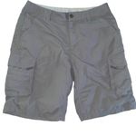 REI Women's Gray Nylon Cargo Hiking Utility Shorts size 6 Photo 0