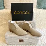 Ccocci  Tan Booties-New in Box.Sz 6 Photo 0