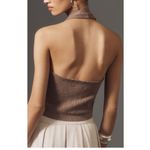 Anthropologie NWT  Maeve Halter Cable Sweater Vest Photo 1