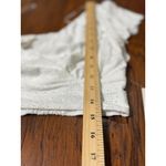 Urban Romantics NEW White Peplum Eyelet Ruffle Sleeve Wrap Crop Top By  Size XL Photo 6