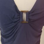 Helen Jon Tortoise Tankini Top Navy Size XL Photo 6