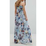 Little Mistress Maxi Dress Blue Floral boho whimsi fairy flowy floral romantic 6 Photo 1