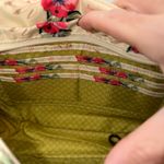 Lug Mambo Crossbody Bag Floral Print Beige Red Tropical Adjustable Strap Photo 9