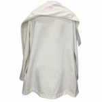 UGG  Janni Fleece Cardigan Women M Oatmeal Heather Open Asymmetrical Plush Lounge Photo 5