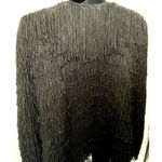 Anthropologie  Fringed Long-Sleeve Jacket by Vanessa Virginia Size Medium Photo 4