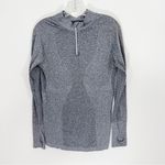 Zyia  Active Fog Performance 1/4 Zip Pullover Sweatshirt Gray Long Sleeve Photo 2