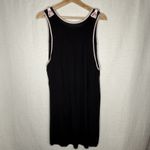 Kate Spade Kate Spade New York Womens XL Pink Bow Jersey Knit Sleeveless Black Chemise Photo 5