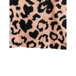 Beach Riot Ava Love Leopard Sweatshirt Cropped Women Size Medium Pink Colorblock Photo 5