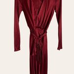 Altuzarra for Target Red Tassel Tie Waist V Photo 1