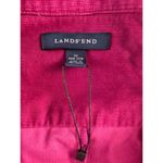Lands' End Womens Corduroy Shirt 2X 20W-22W Fuchsia Photo 1