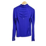 Lululemon Run Trail Tech Long Sleeves Pullover Thumb Holes Shawl Collar Size 2 Photo 3