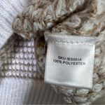 NWT Absolutely Sweater Womens S White Brown Ombre Chunky Knit Pullover Cozy Fall Photo 4
