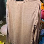 Reebok  Light Brown Long Sleeve Shirt Photo 4