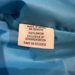 Yak Majik Womens Green Blue Floral Paisley Textured Jacket Sz Medium Photo 9