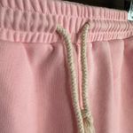 APRES JUNE | Pink French Terry Side stripe Sweat Short 2.5 inch inseam | Small Photo 2